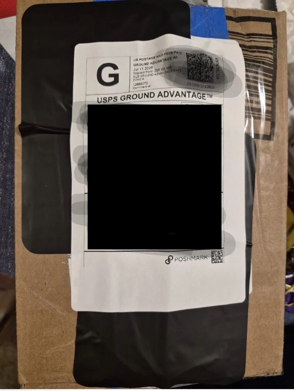 USPS COMPLIANT Rectangular Stickers For  4x6  100pcs